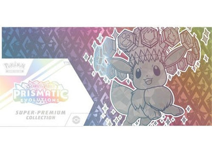 Pokemon TCG Scarlet & Violet 8.5 Prismatic Evolutions Super Premium Collection( In store only)
