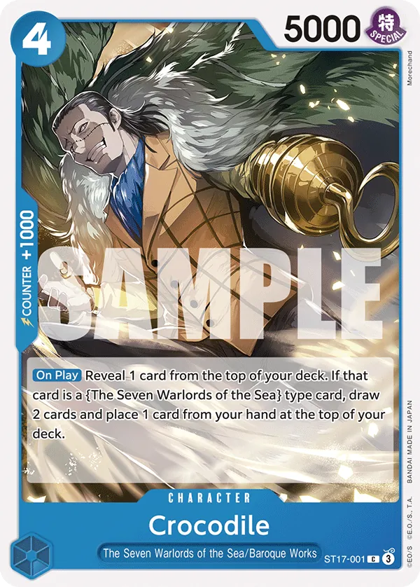 ST17-001 Crocodile