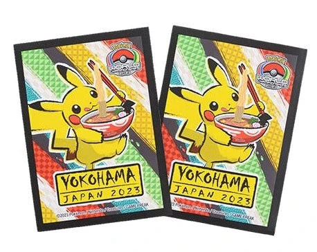 2023 Pokemon World Championships 2023 Yokohama Japan Ramen Pikachu - Card Sleeves (64 Sleeves)