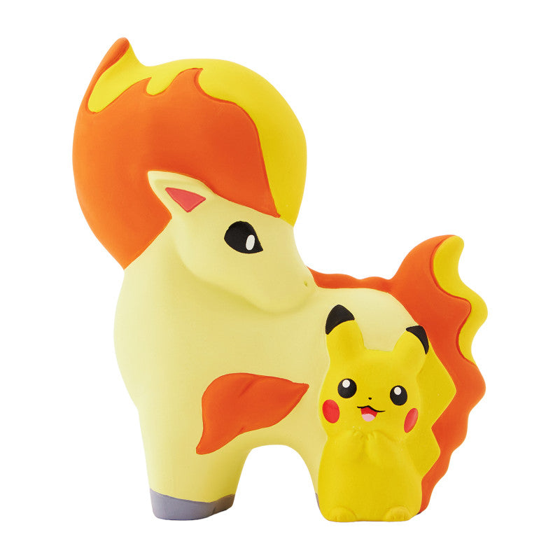 Ceramic Figure Pikachu & Ponyta Pokémon x Yakushigama