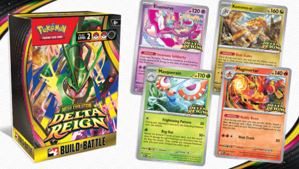 🔥 EVENT 3 – Pokémon TCG Delta Reign Prerelease (Saturday, 24 October 2026 6pm Start)