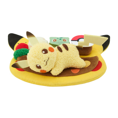Pokemon Center Japan Cafe plate style plushie Pikachu