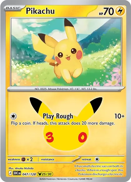 Pikachu 047/128