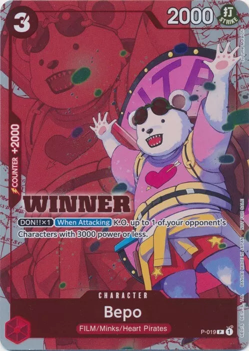 Bepo P-019 Winner