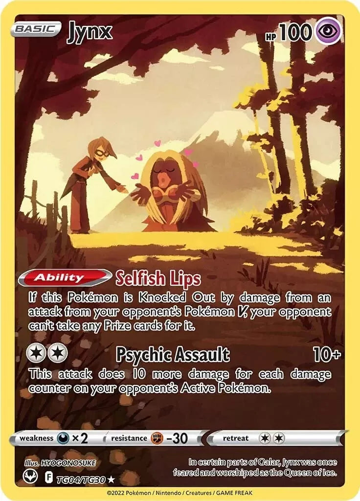 Jynx TG04/TG30 Silver Tempest Trainer Gallery