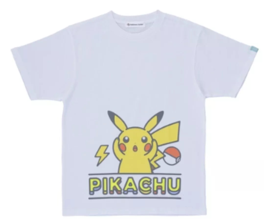 2023 Pokemon Center Japan T-shirt PIKACHU White M Size
