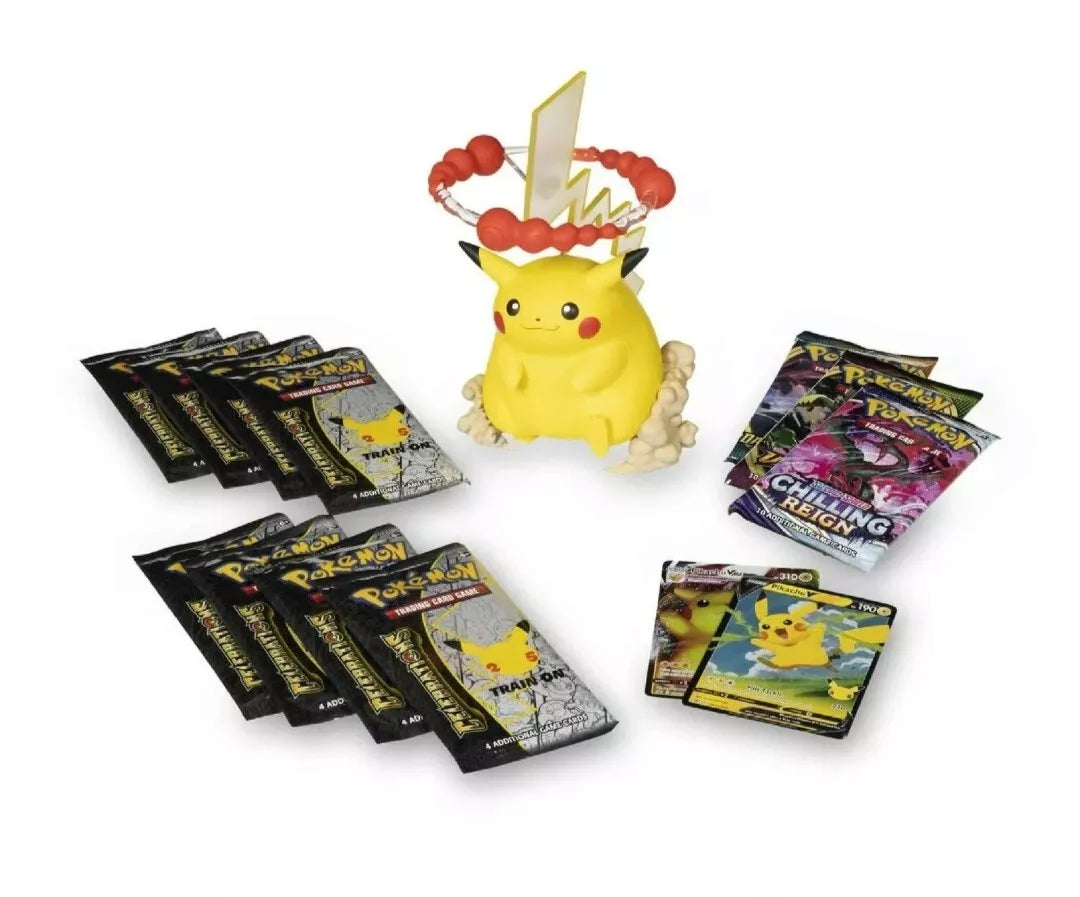Pokemon TCG Celebrations 25th Anniversary Pikachu VMAX Premium Figure Collection