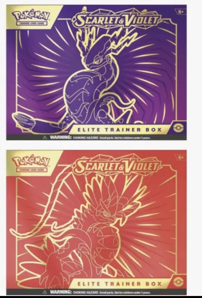 Pokemon Scarlet and Violet ETB-Set of 2