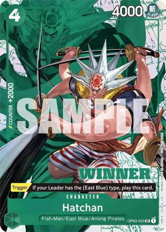 Hatchan OP03-033 One Piece | Unnumbered Promos | WINNER
