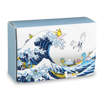 2023 Pokemon Center Great Wave Pikachu And Friends Playmat+Sleeves+Deck Box Set
