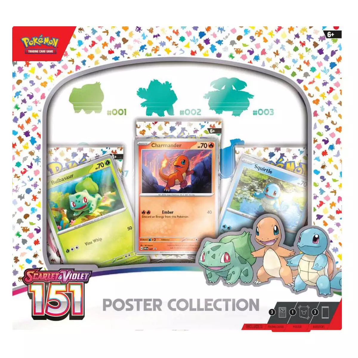 POKEMON TCG Scarlet & Violet 151 Poster Collection