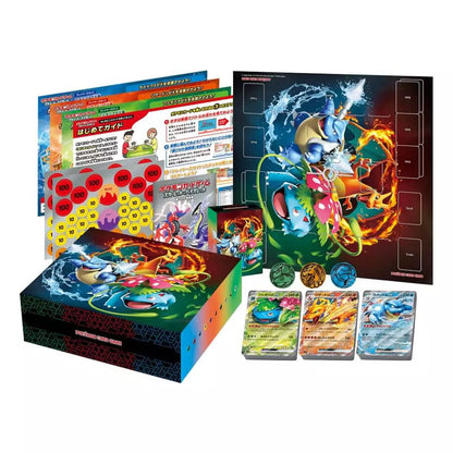 Pokemon Scarlet & Violet Special Deck Set EX Venusaur Charizard Blastoise [Japanese]