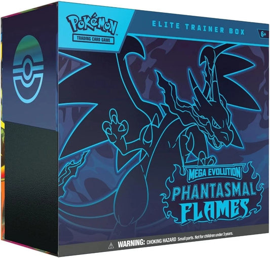 Pokemon TCG ME02 Mega Evolution Phantasmal Flames Elite Trainer Box-(5% cancellation fee will incur(read notes before you placing your order pls)