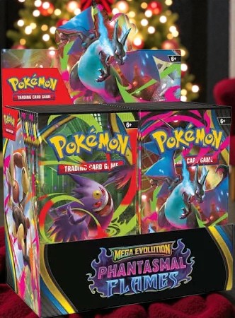 Pokemon Mega Evolution Phantasmal Flames Booster Box